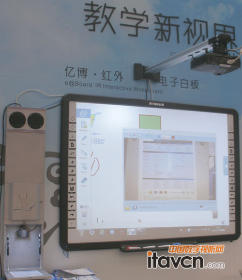 亿博:白板是幕布还是互动教学设备?